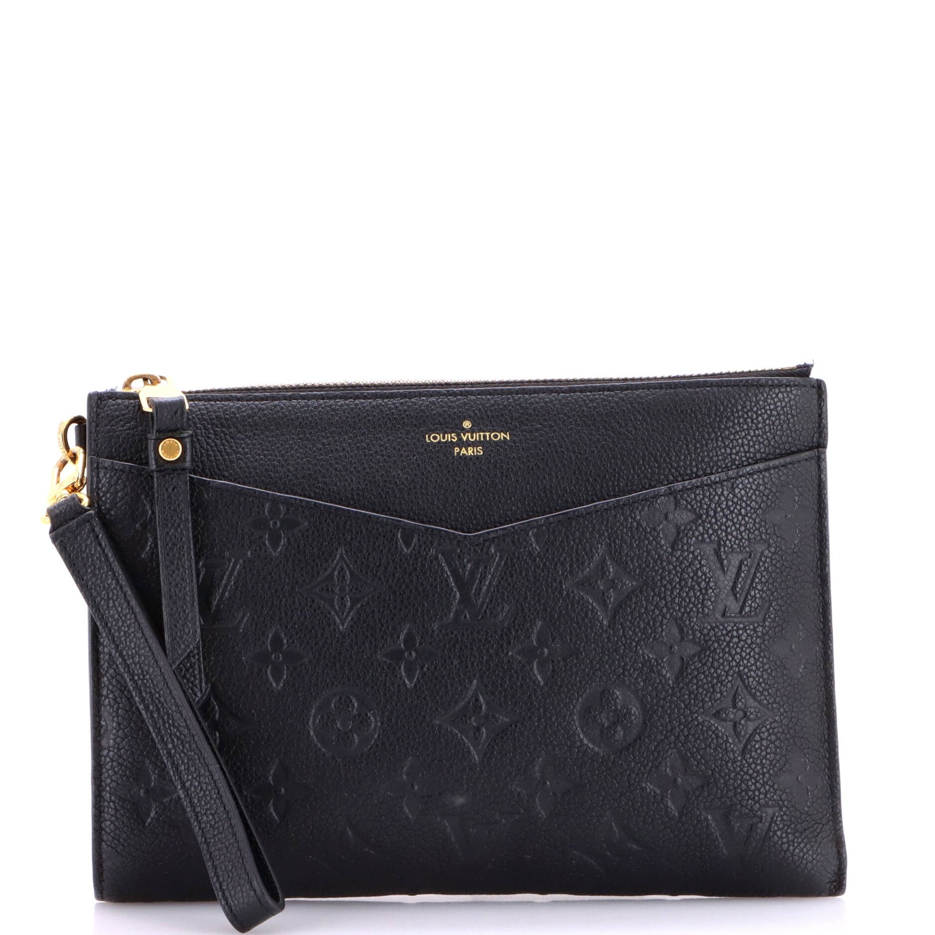 Pochette Melanie Monogram Empreinte Leather MM