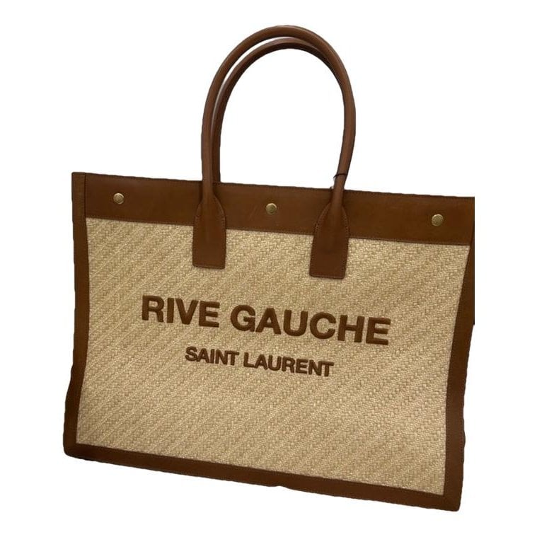 Leather tote