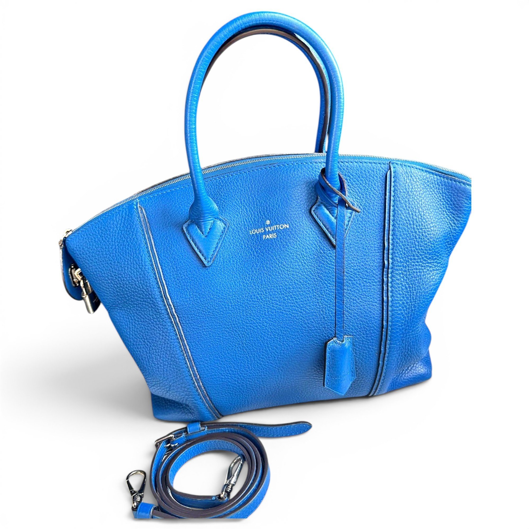 Soft Lockit leather handbag
