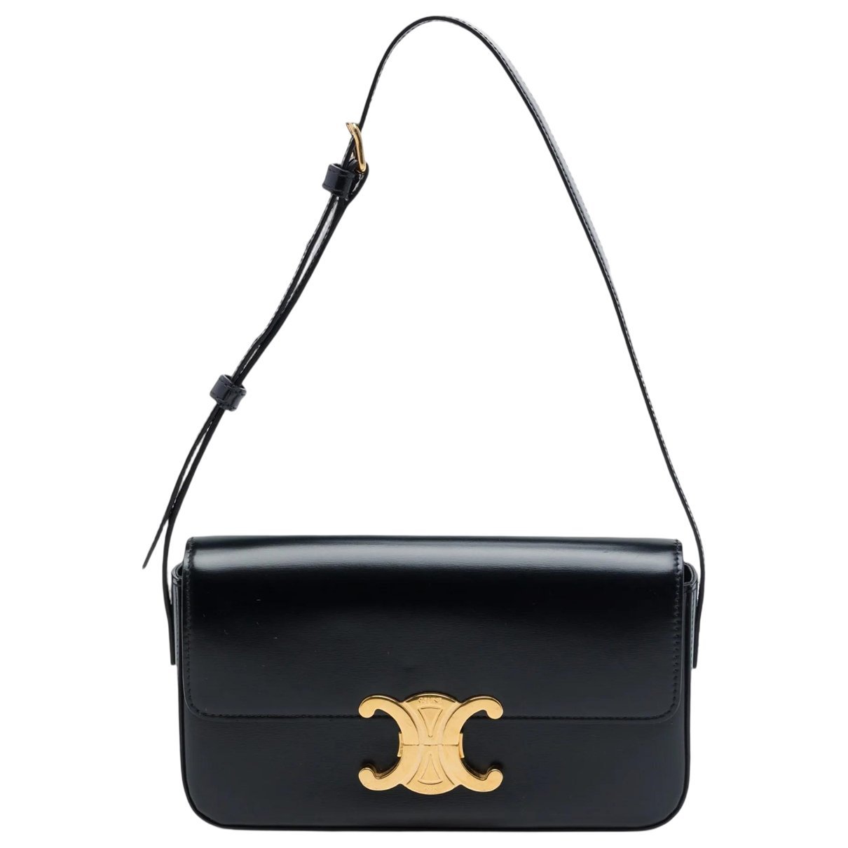 Triomphe leather handbag