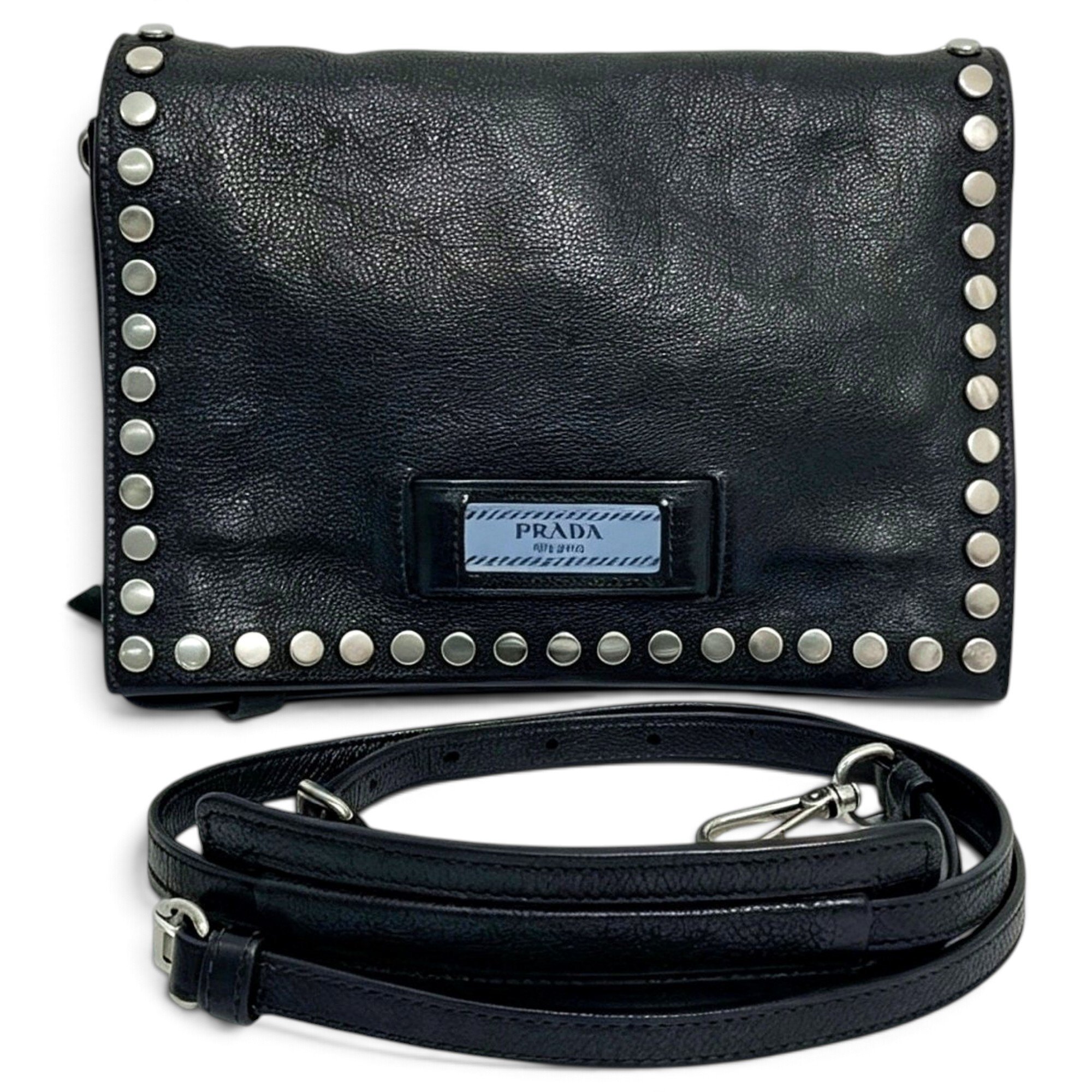 Leather crossbody bag