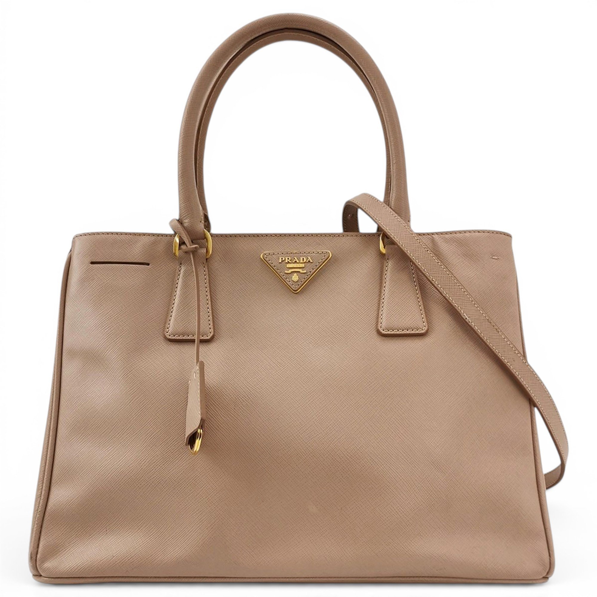 Galleria leather handbag