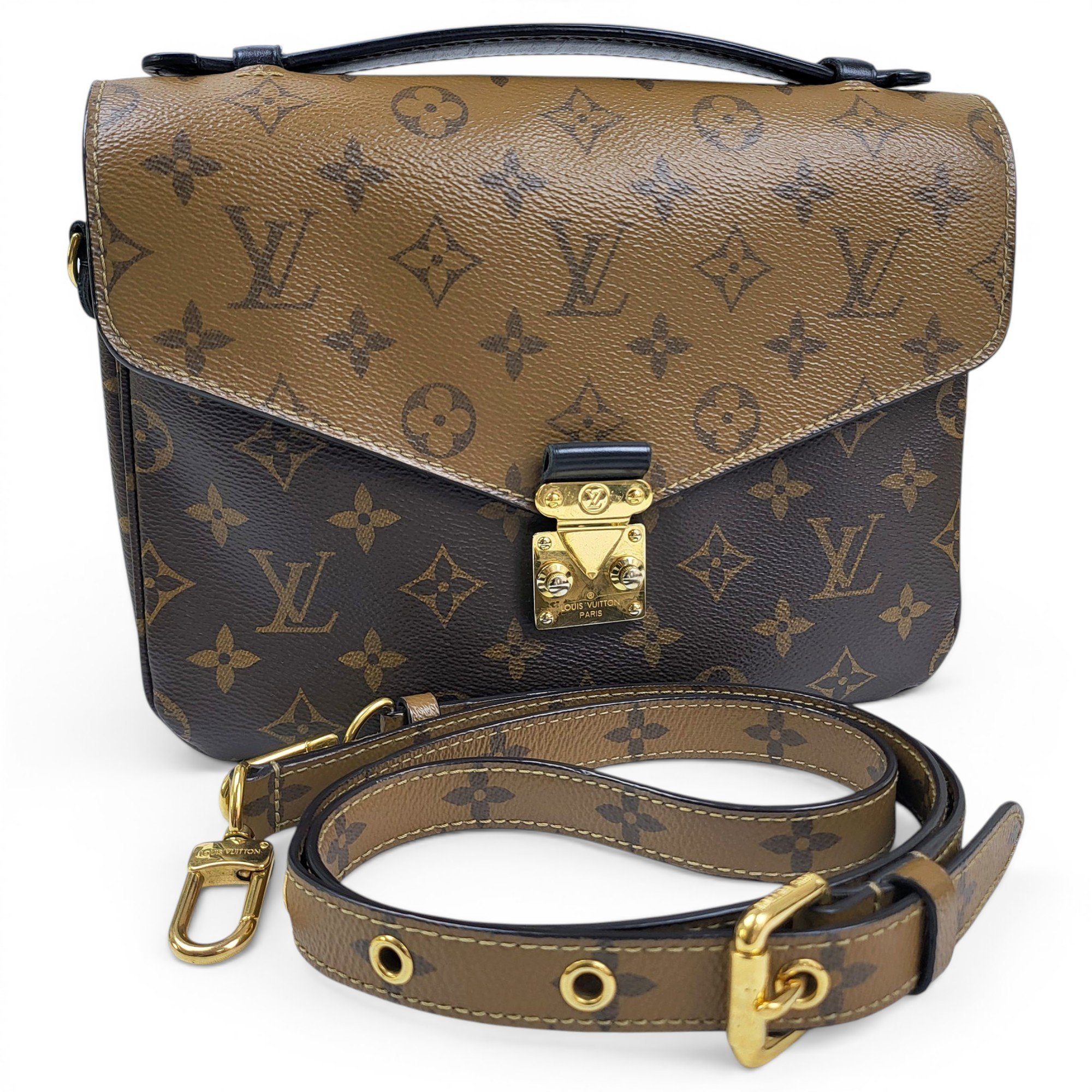 Metis leather handbag