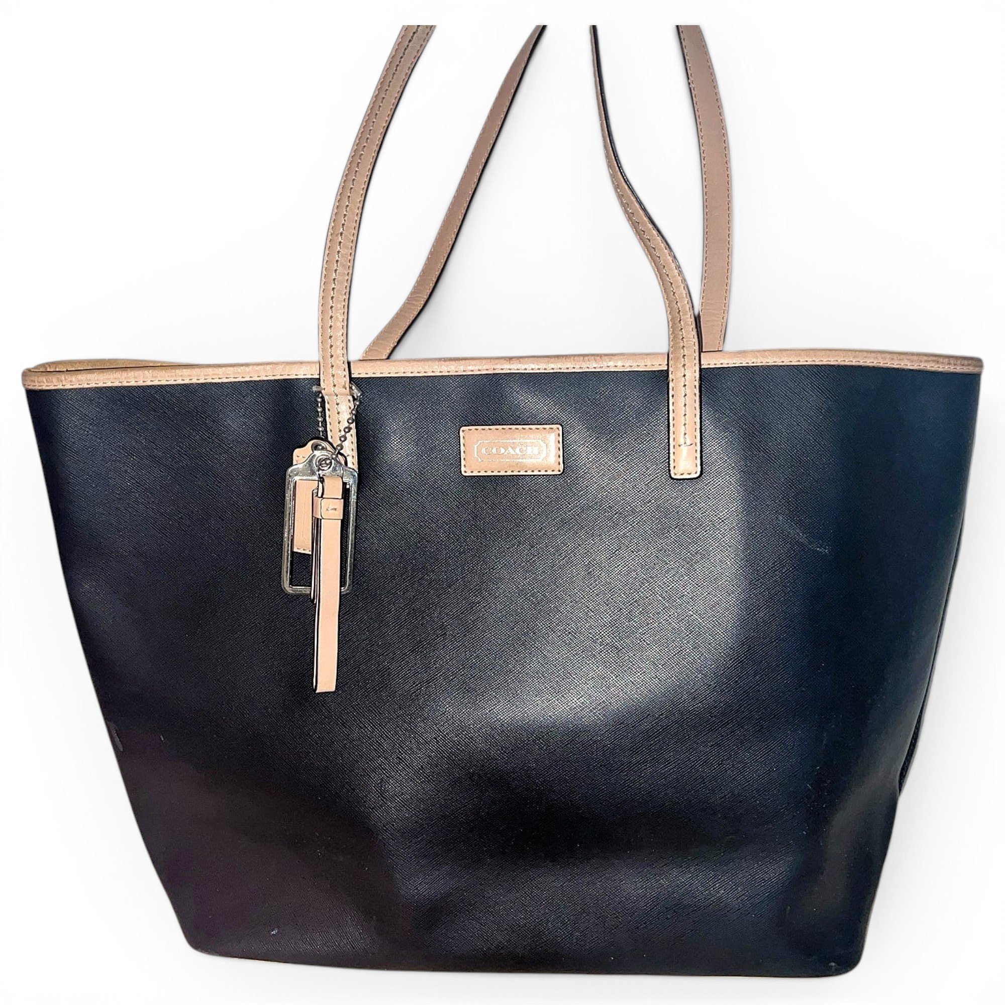 Leather tote
