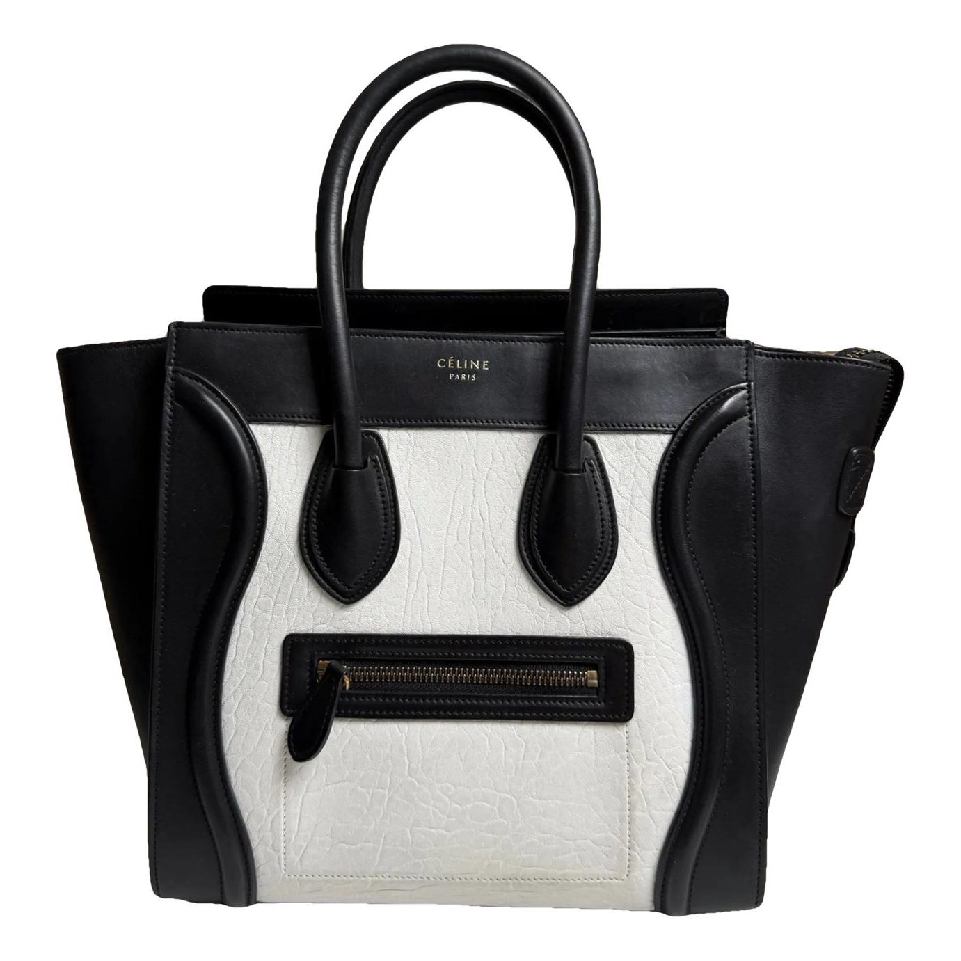 Luggage leather handbag