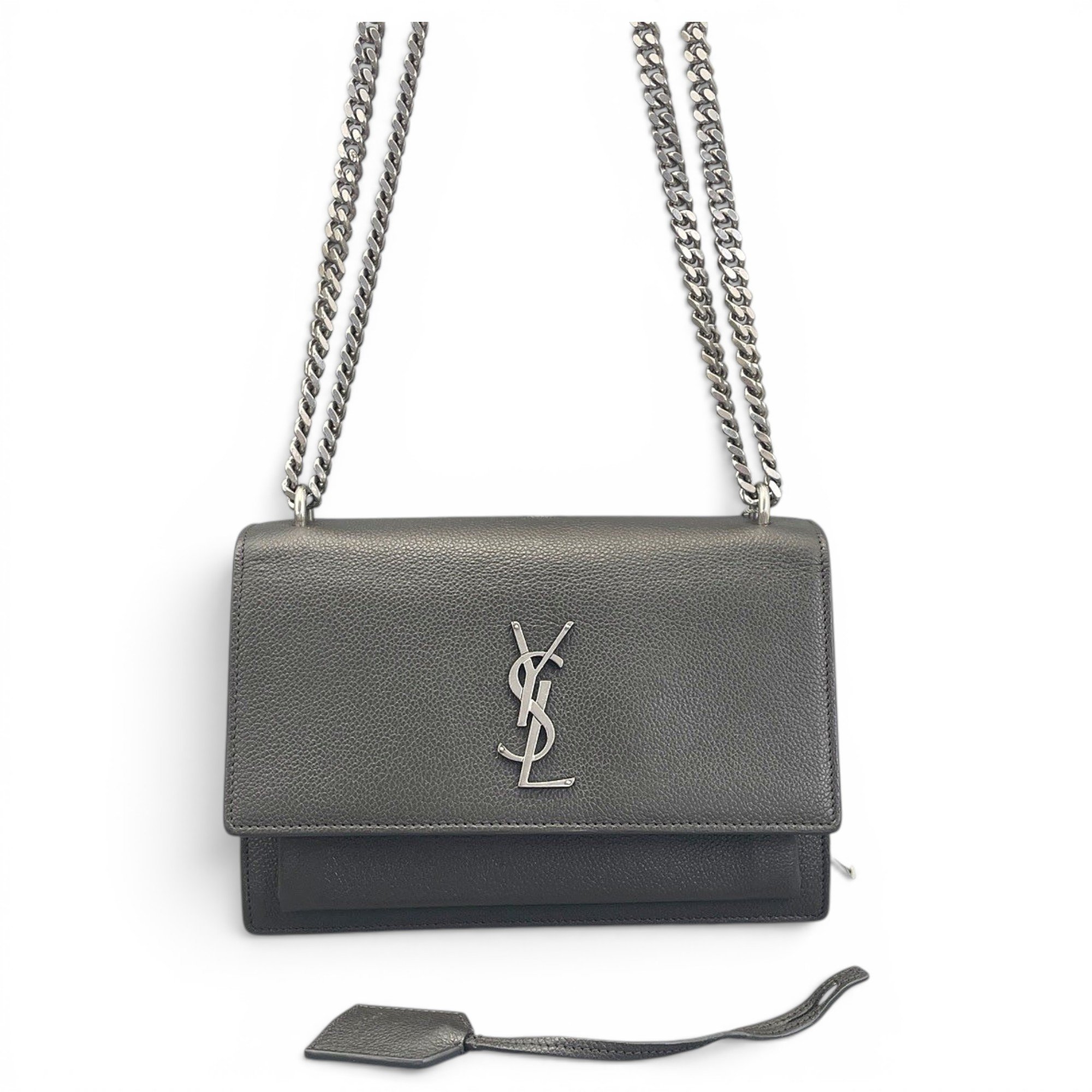 Sunset leather crossbody bag