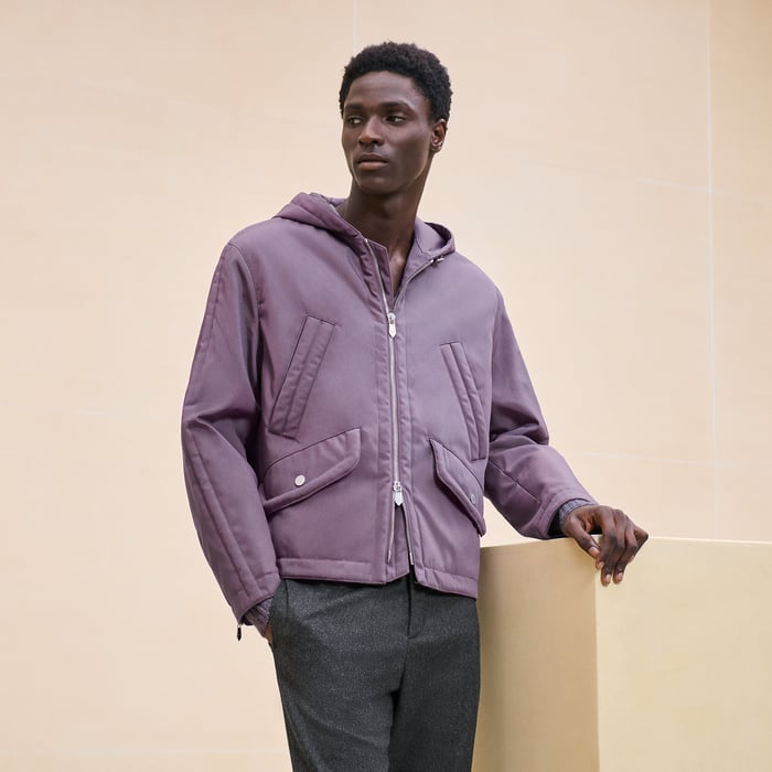 Bruyère Hooded Jacket With Bridle Detail