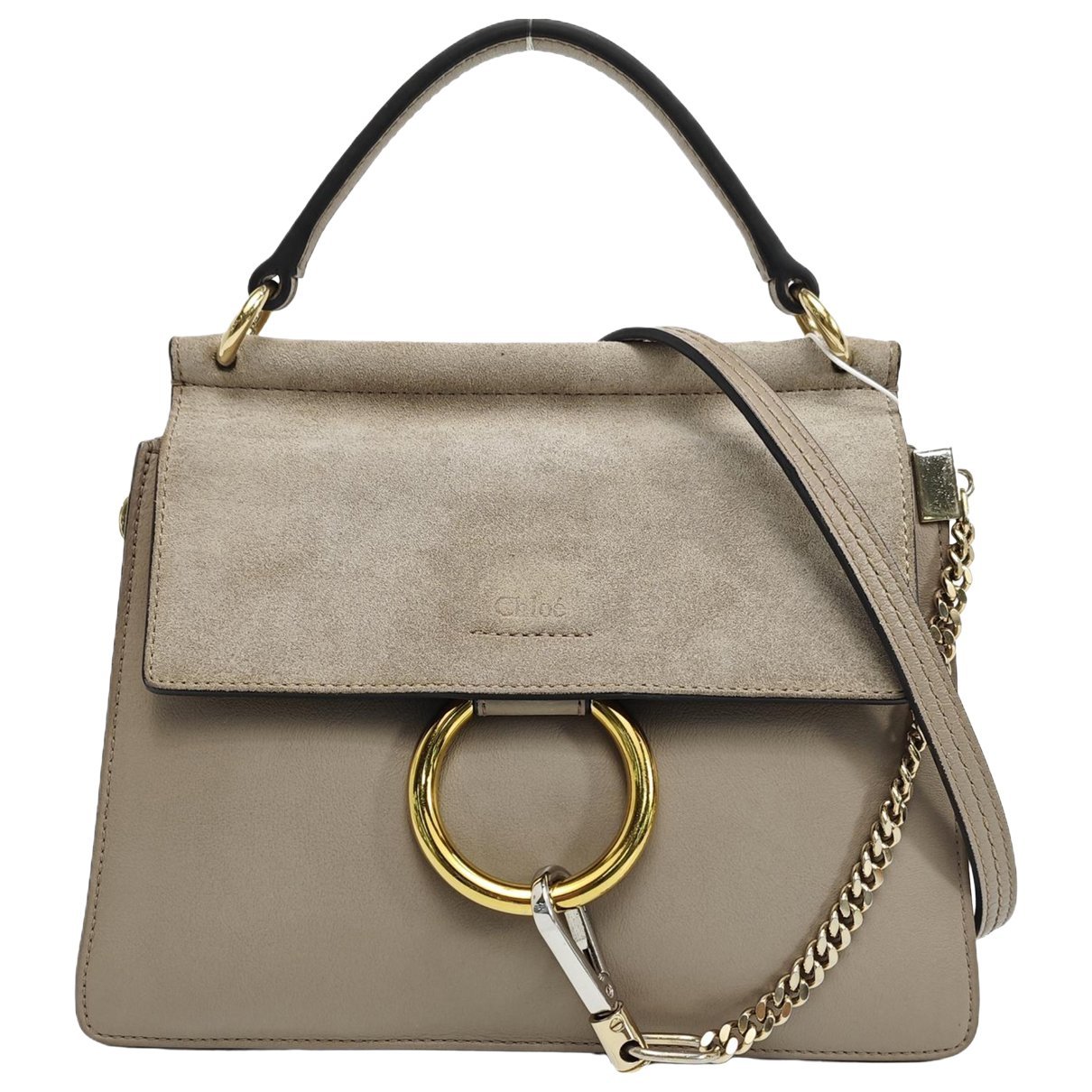Faye leather handbag