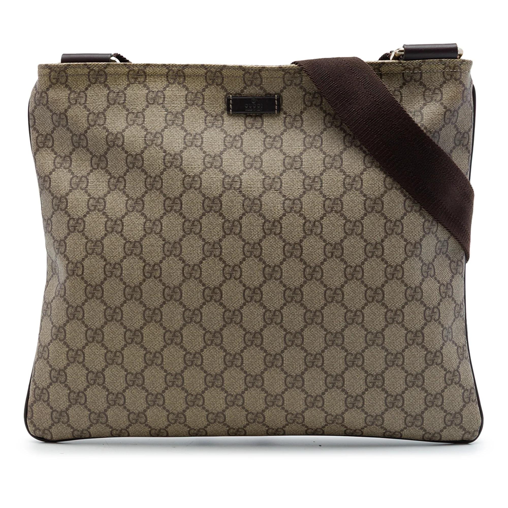 Gucci B leather crossbody bag