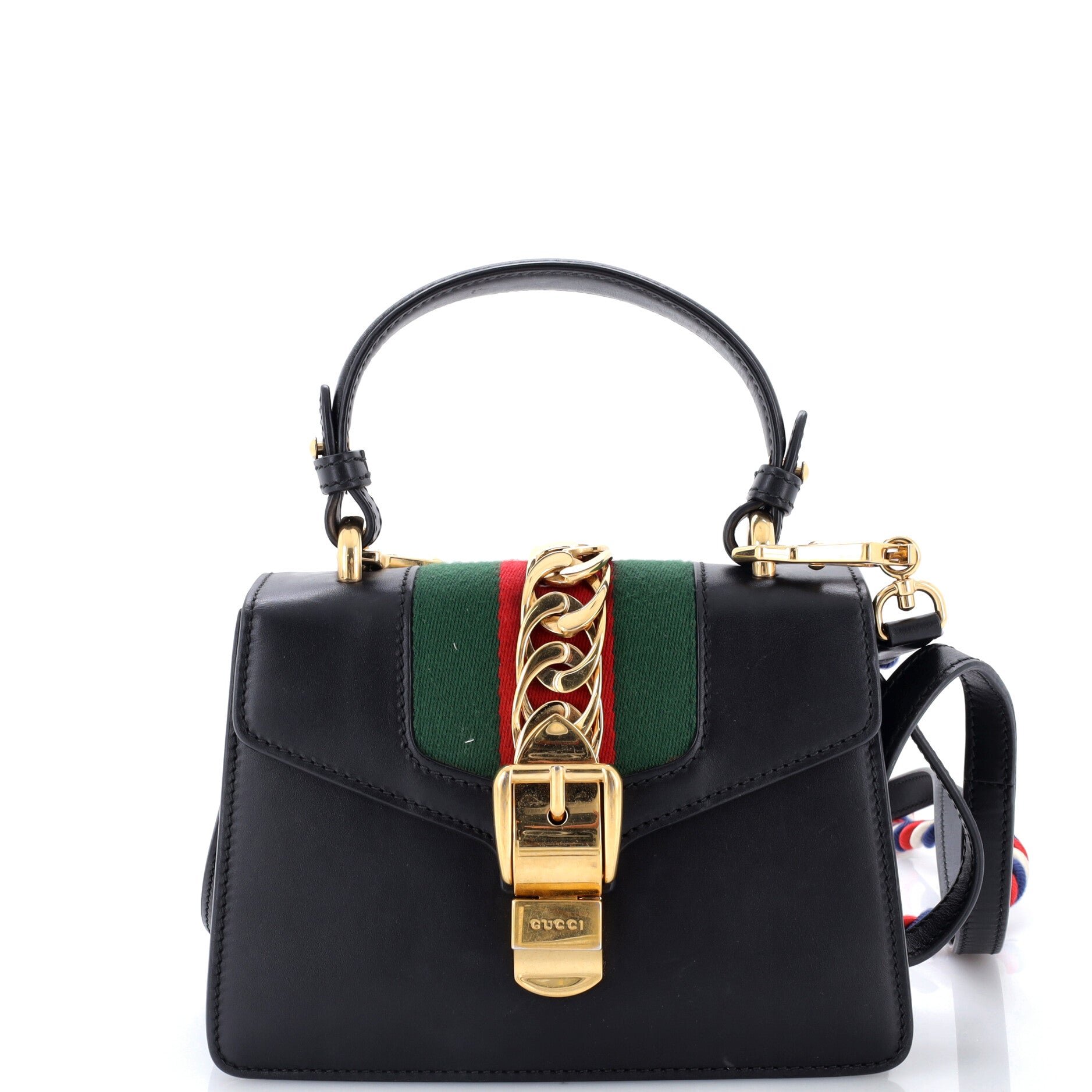 Sylvie Top Handle Bag Leather Mini