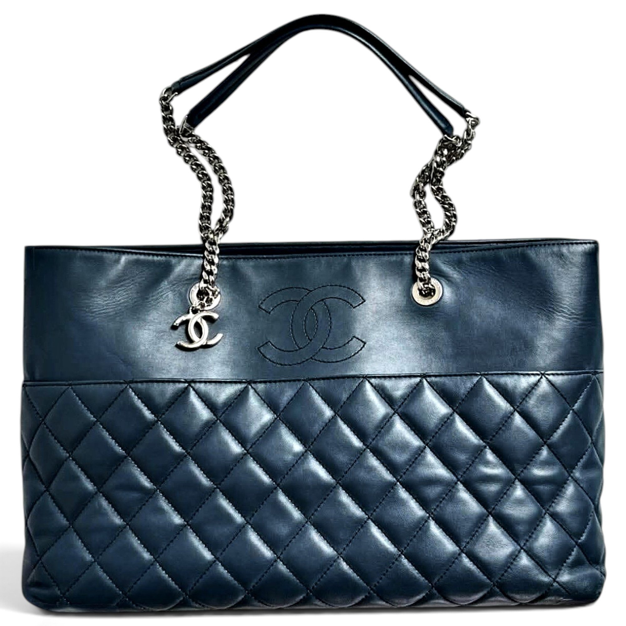 Petite Shopping Tote leather tote