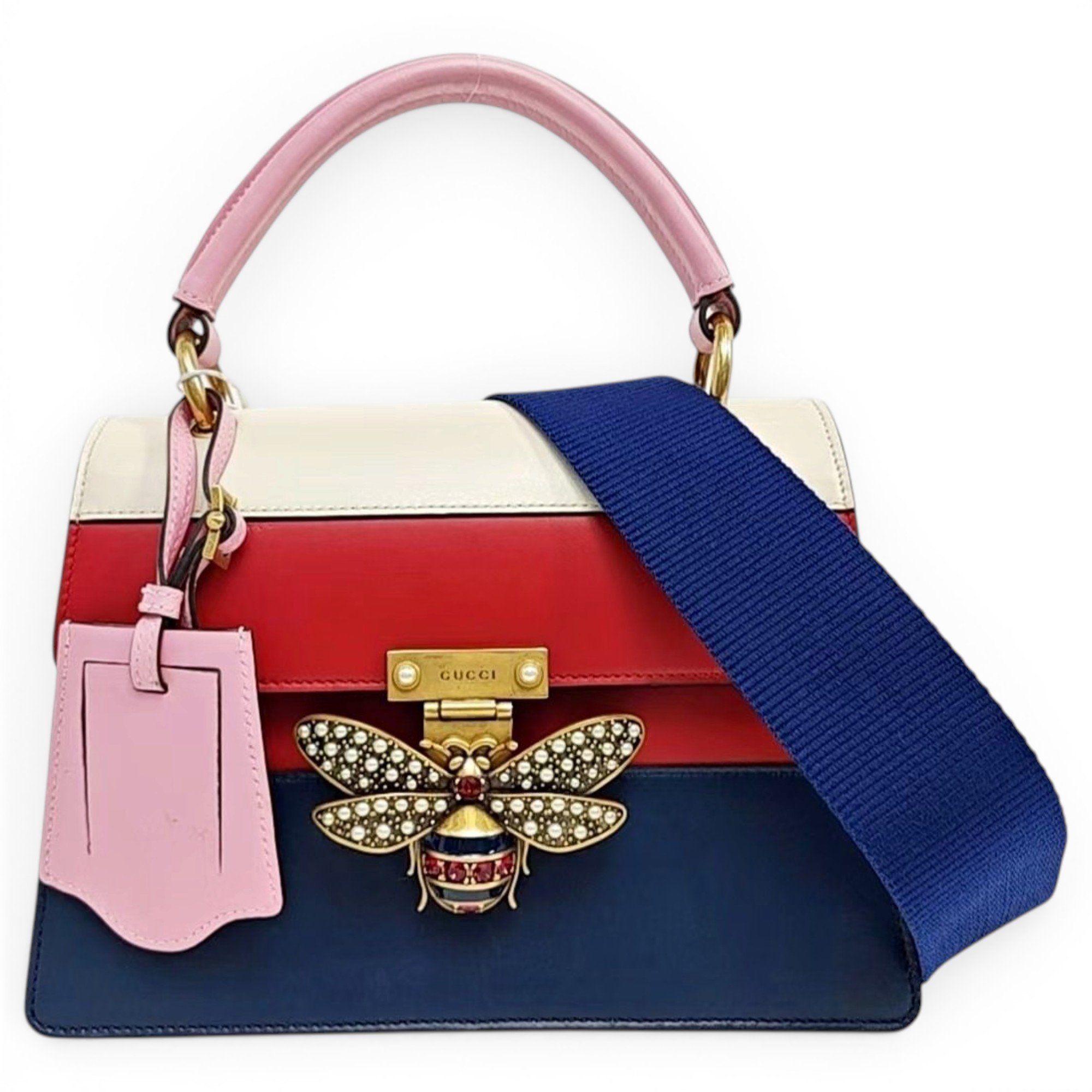Queen Margaret leather handbag