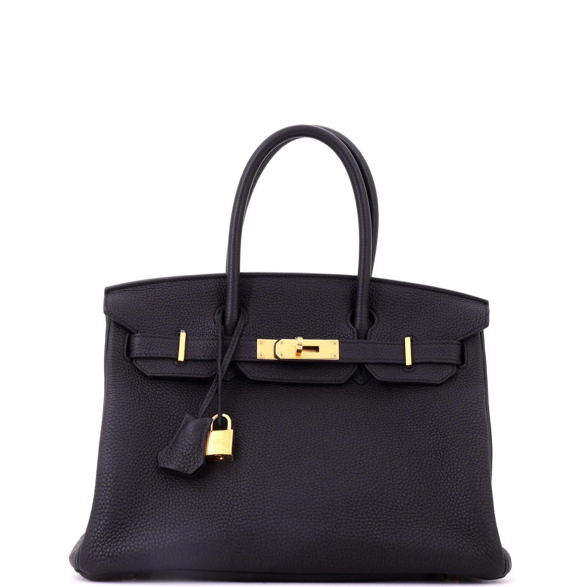 Birkin 30 leather tote