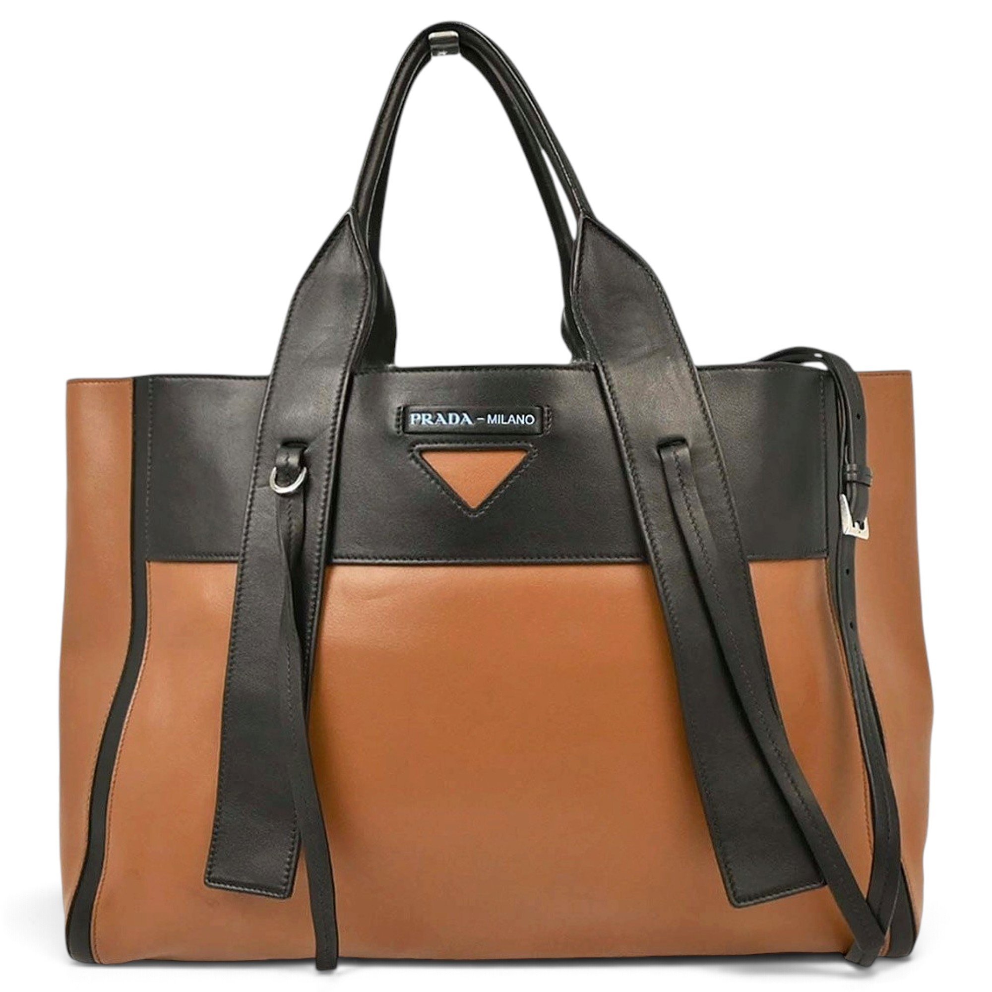 Leather tote