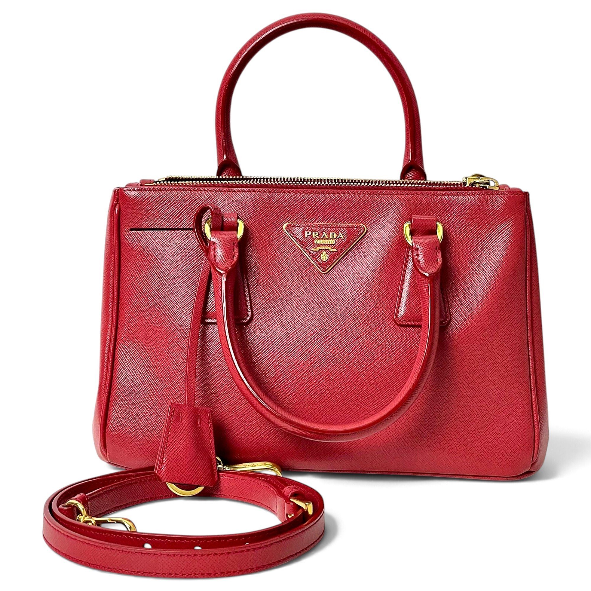 Galleria leather handbag