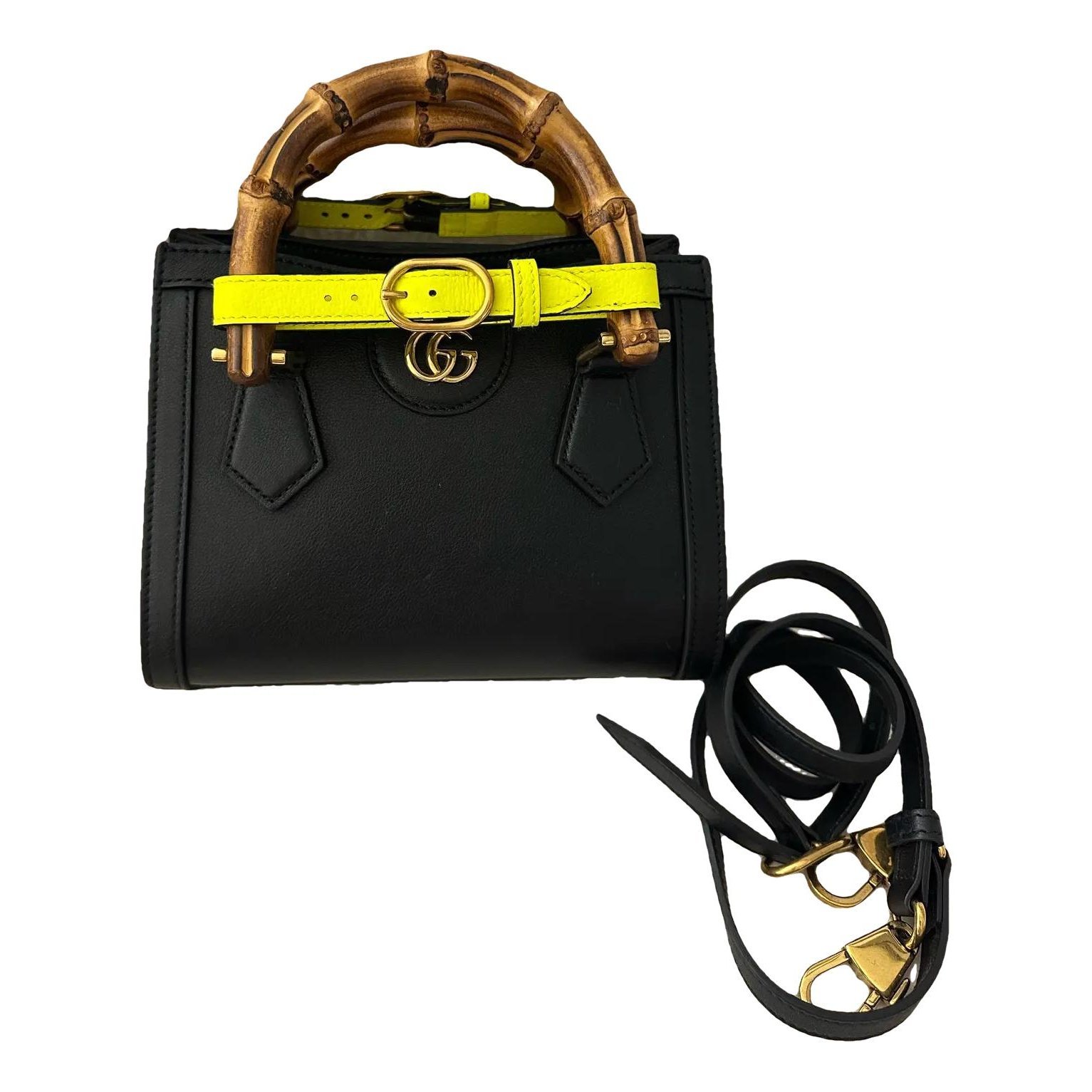 Diana Bamboo leather tote