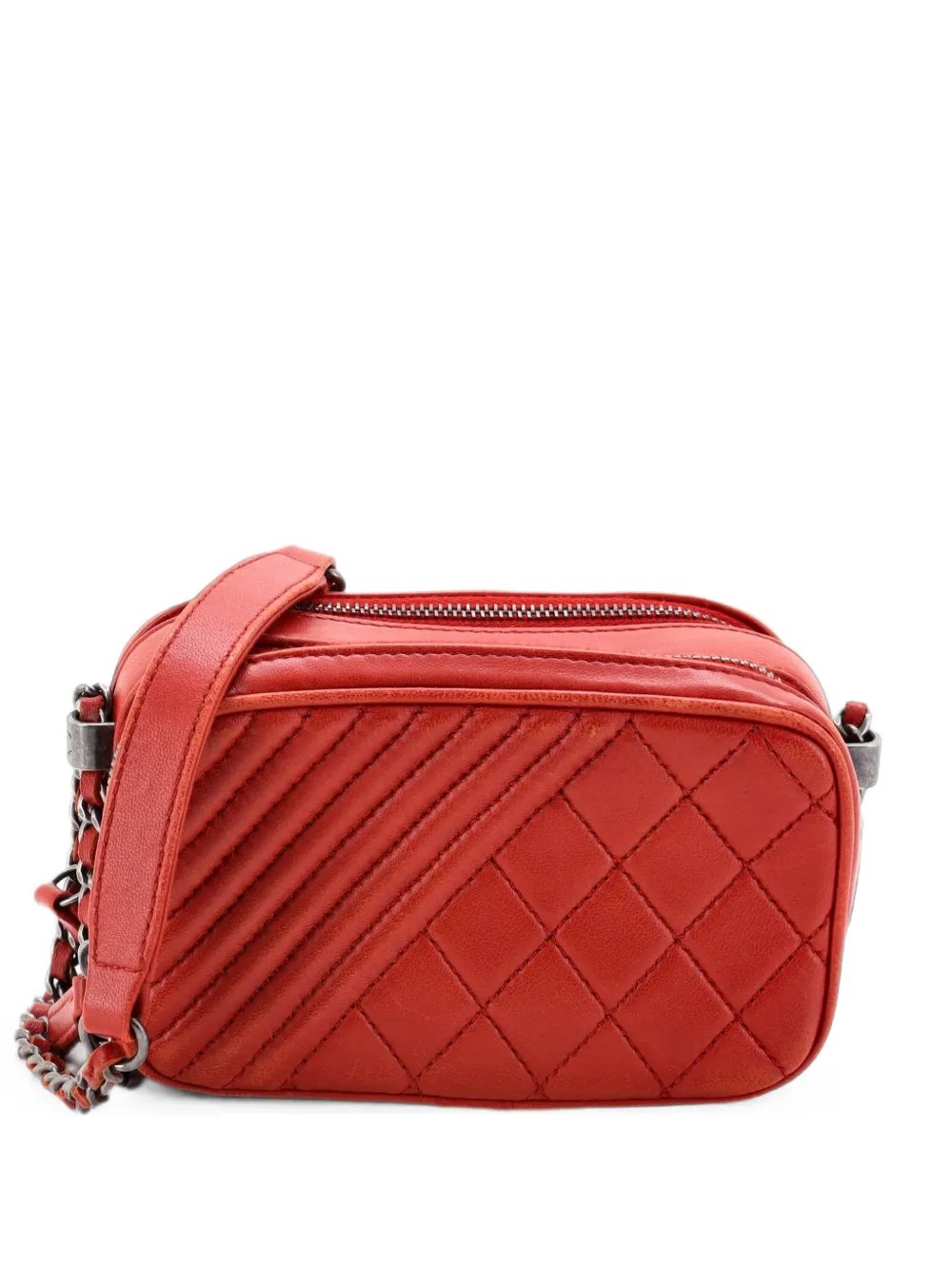 Coco Boy Camera Bag Quilted Leather Mini crossbody bag