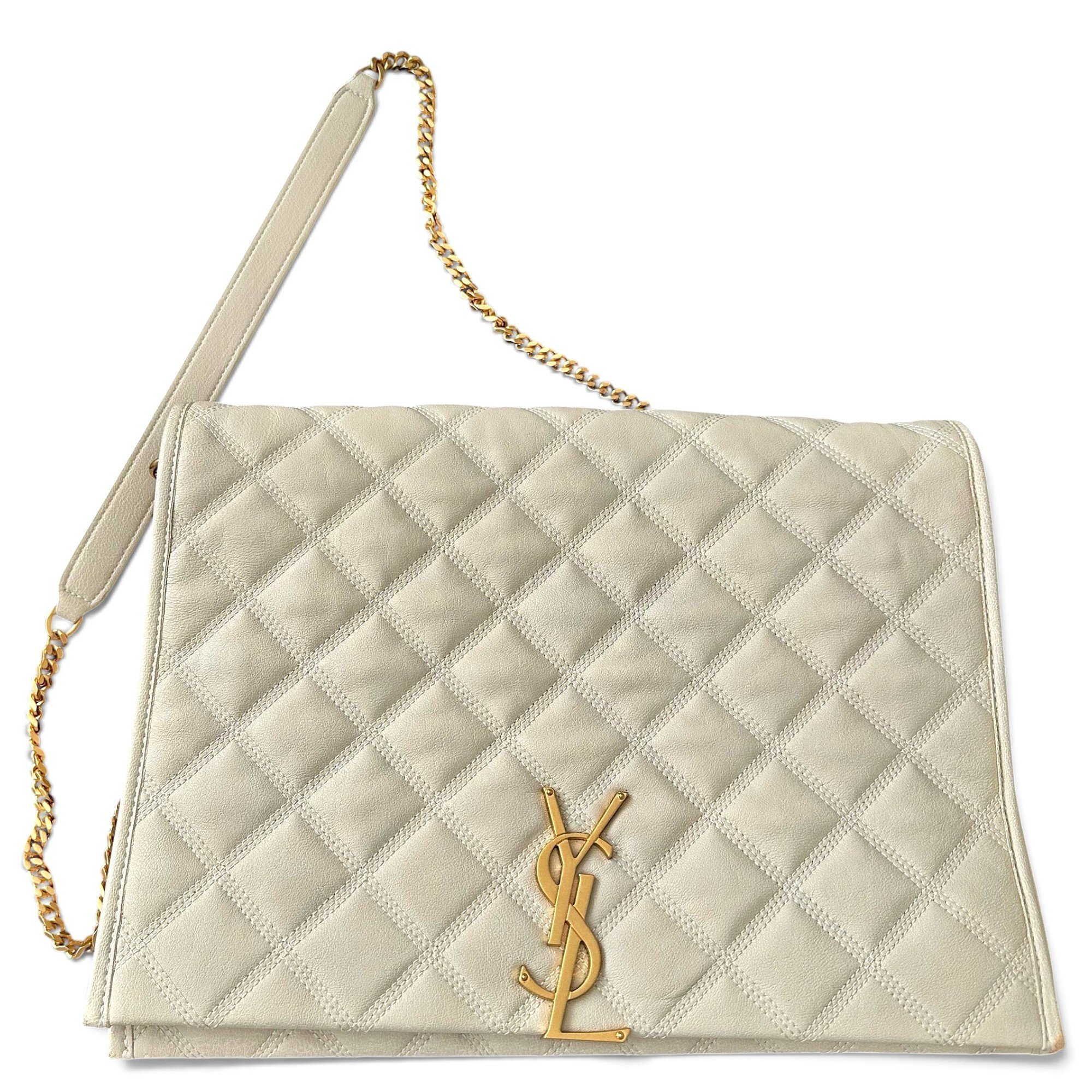 Collége monogramme leather handbag