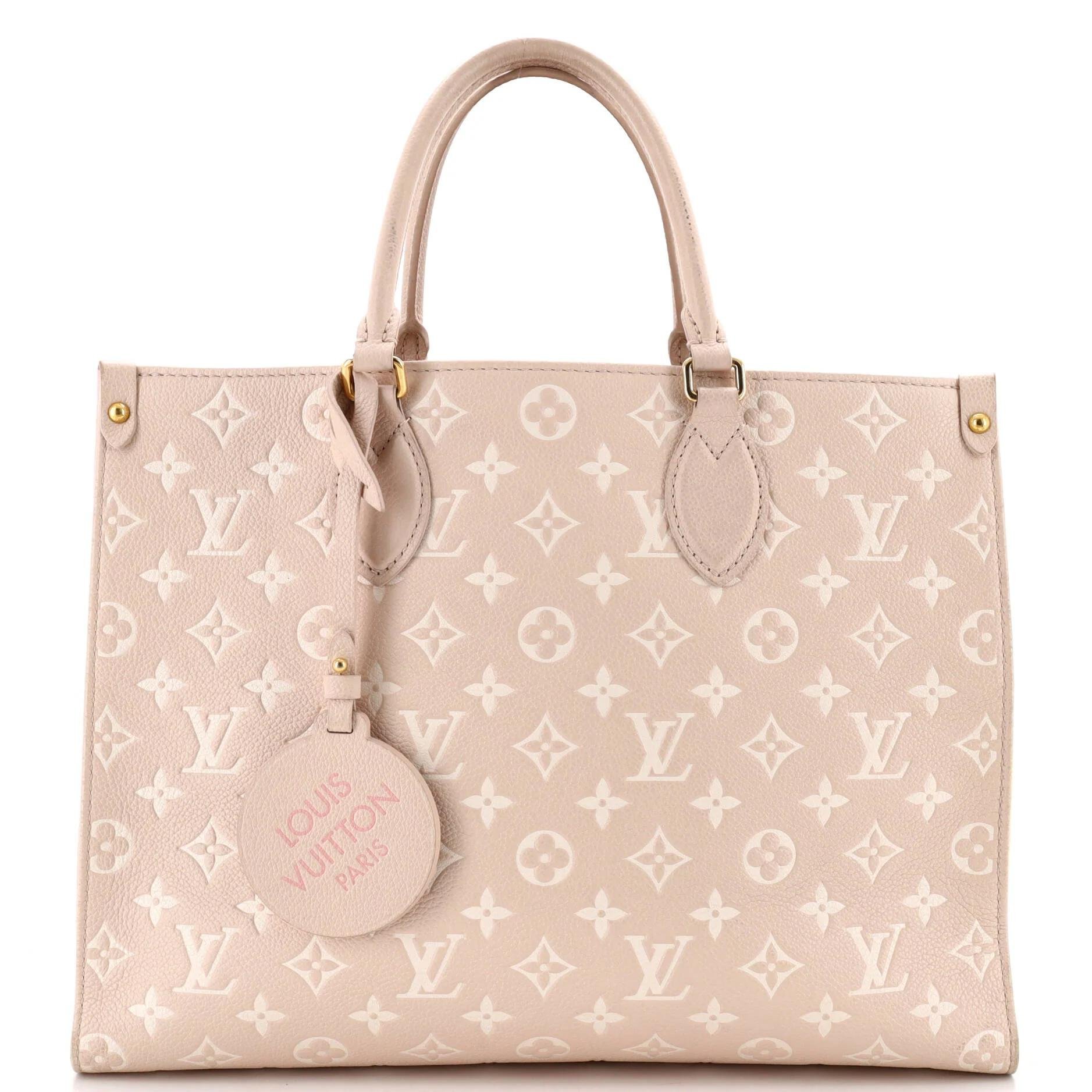 Leather tote