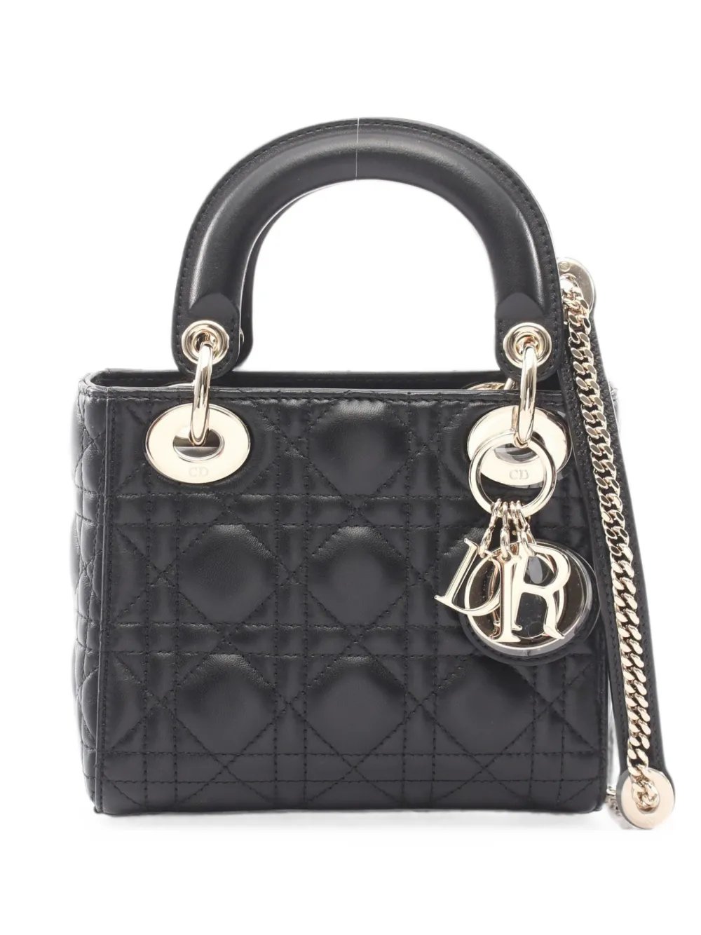 2020 mini Lady Dior two-way handbag