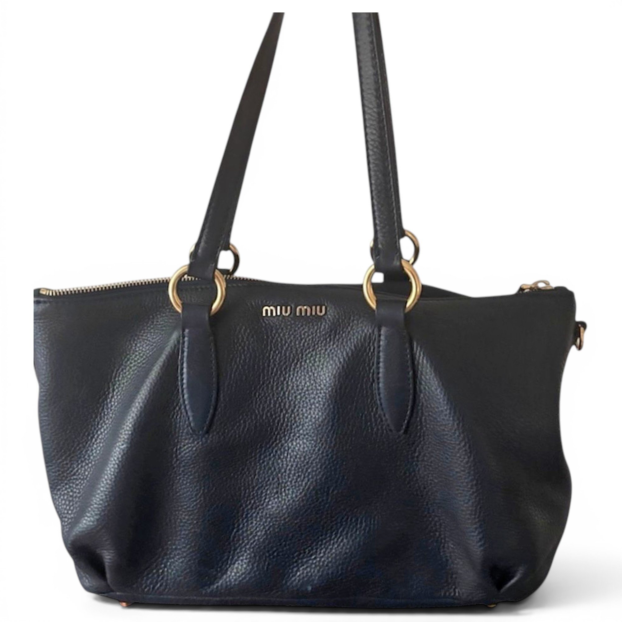 Leather handbag