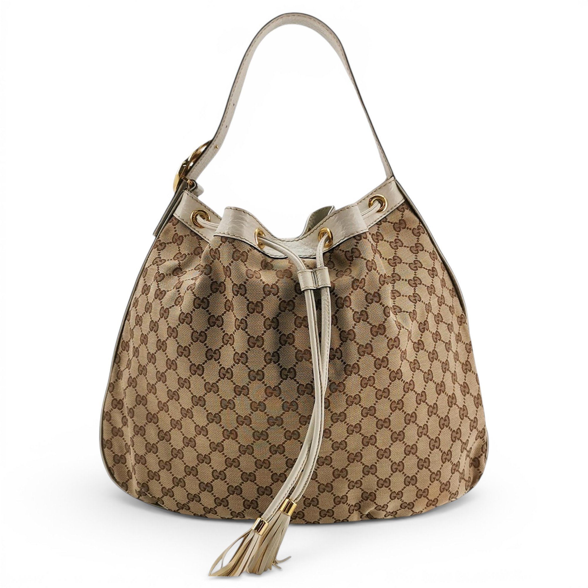 Bamboo Ring leather handbag