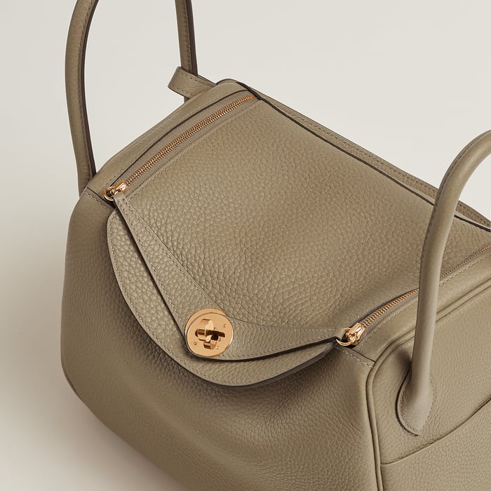 Beige Marfa Lindy 26 Bag