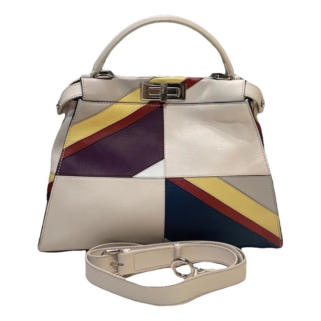 Peekaboo leather crossbody bag