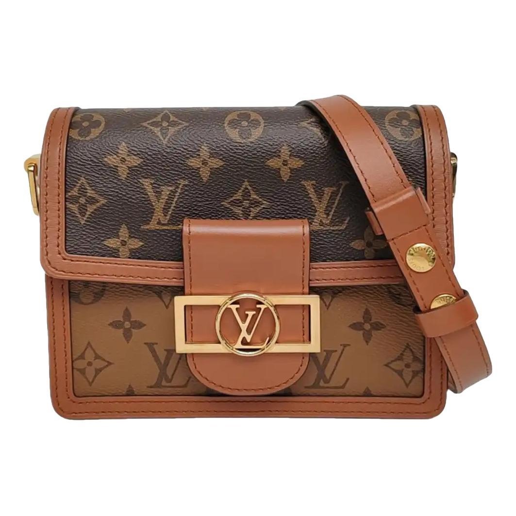 Dauphine leather mini bag