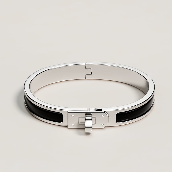 Noir Mini Clic Kelly Bracelet