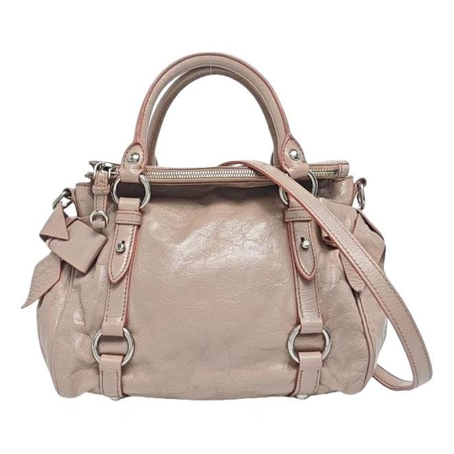 Miu Miu Vitello leather handbag