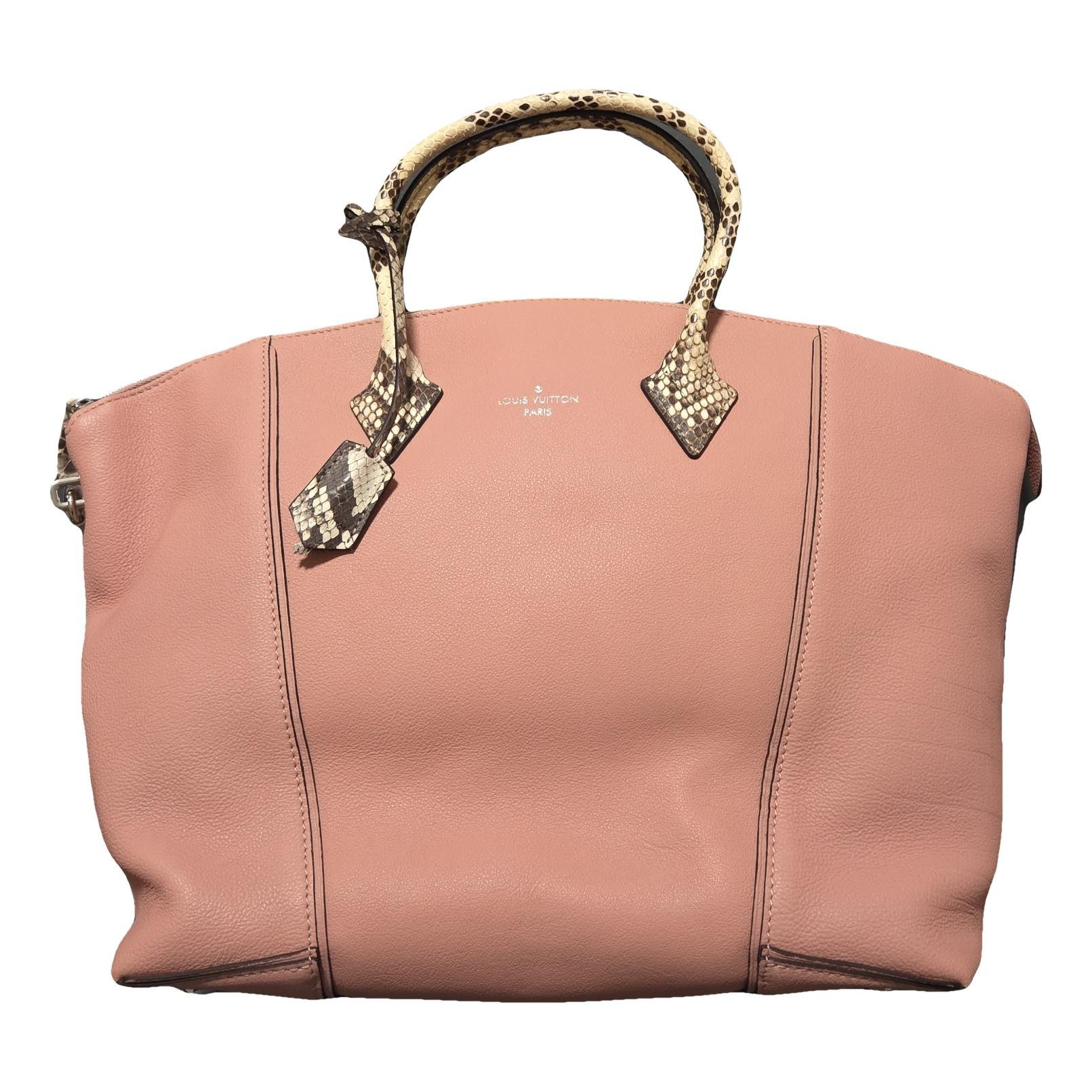 Soft Lockit leather handbag