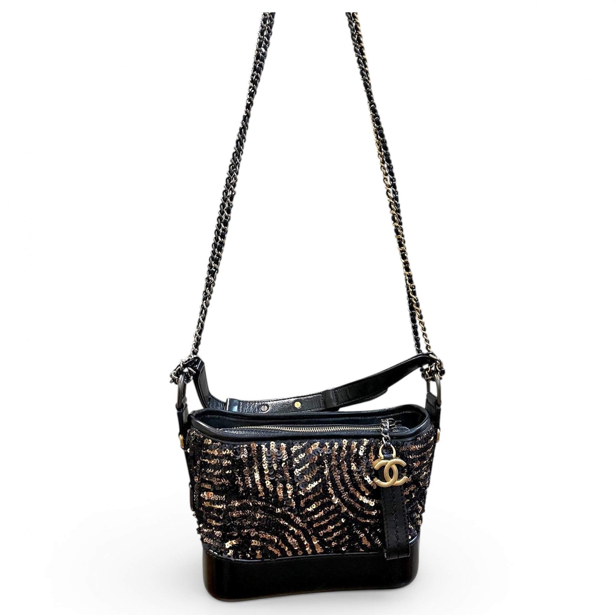 Gabrielle glitter bag