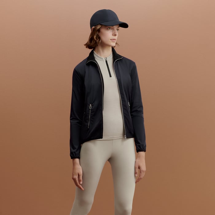 Navy Warm-up Fleece