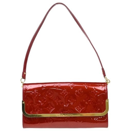 Rossmore patent leather clutch bag