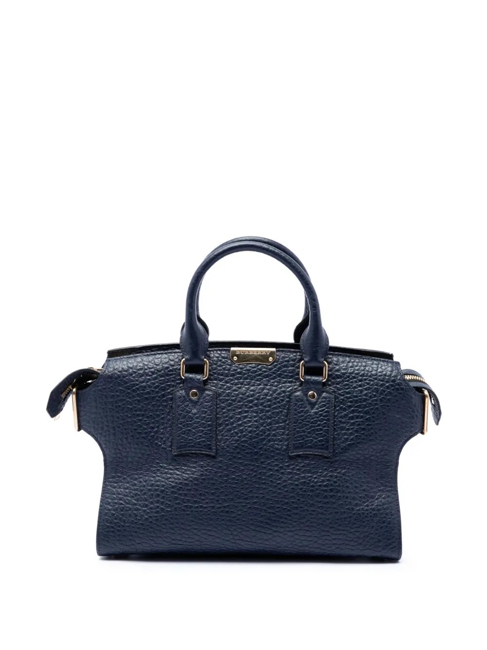 Burberry 2000-2017 Medium Grained Leather Clifton satchel