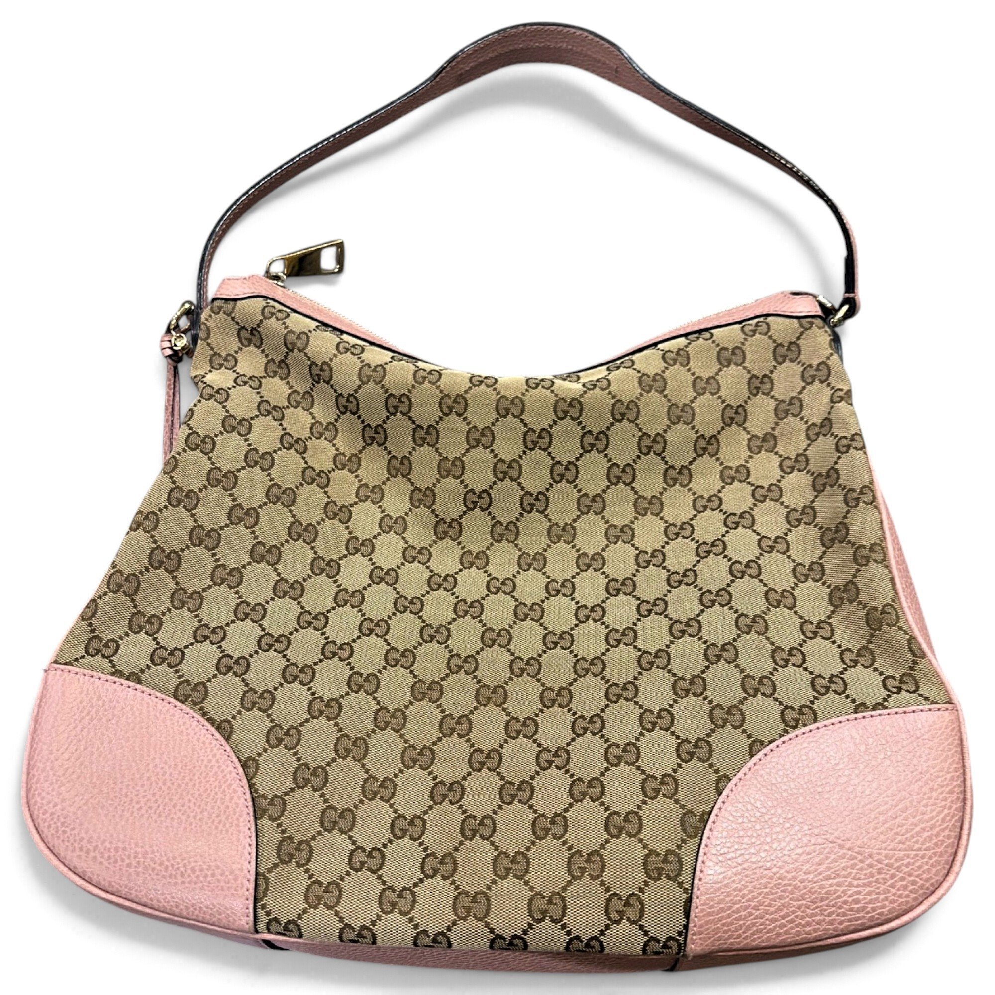 Hobo leather handbag