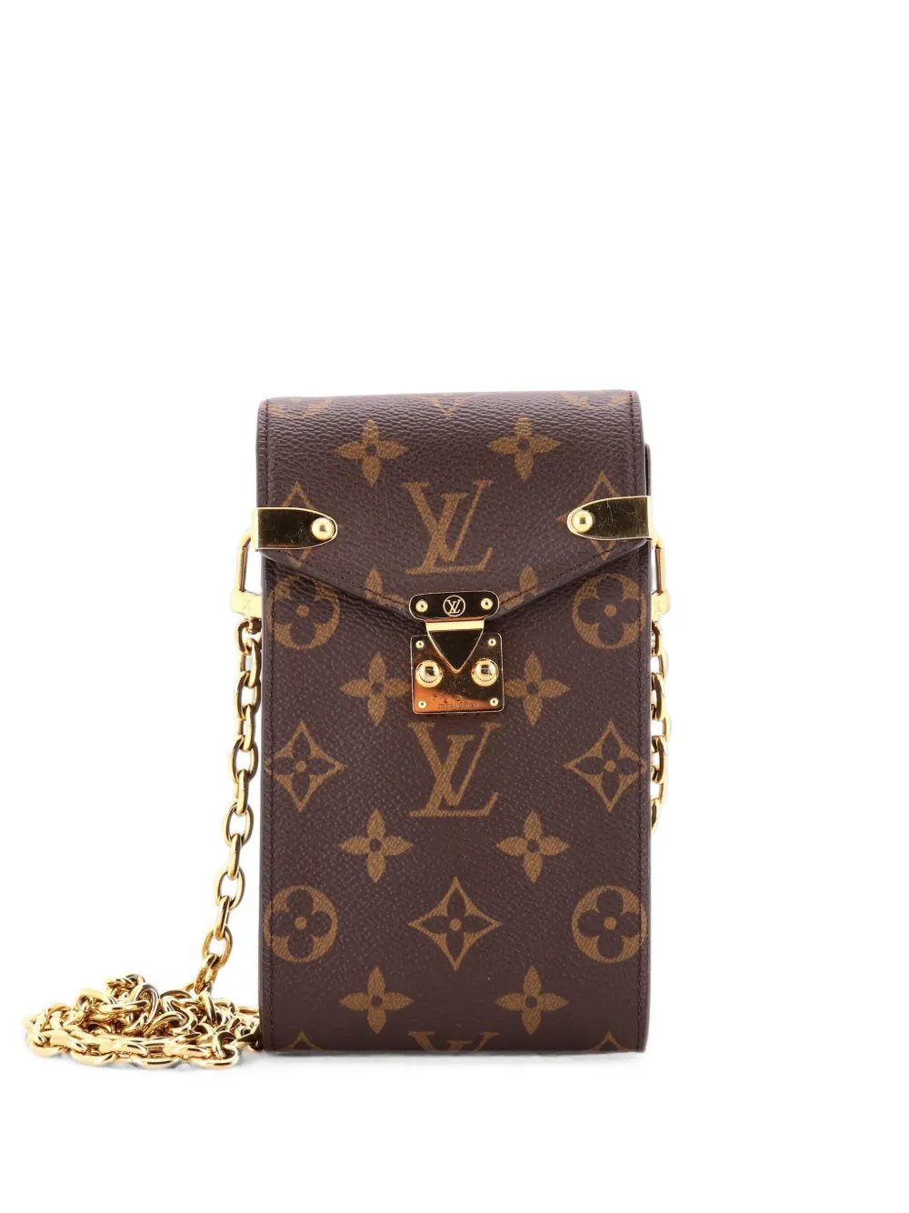 Metis Phone Pouch on Chain Monogram Canvas shoulder bag