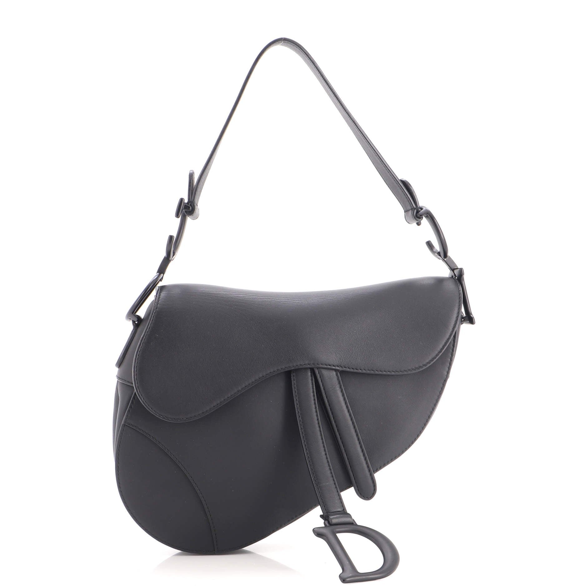 Ultra Matte Saddle Handbag Leather Medium