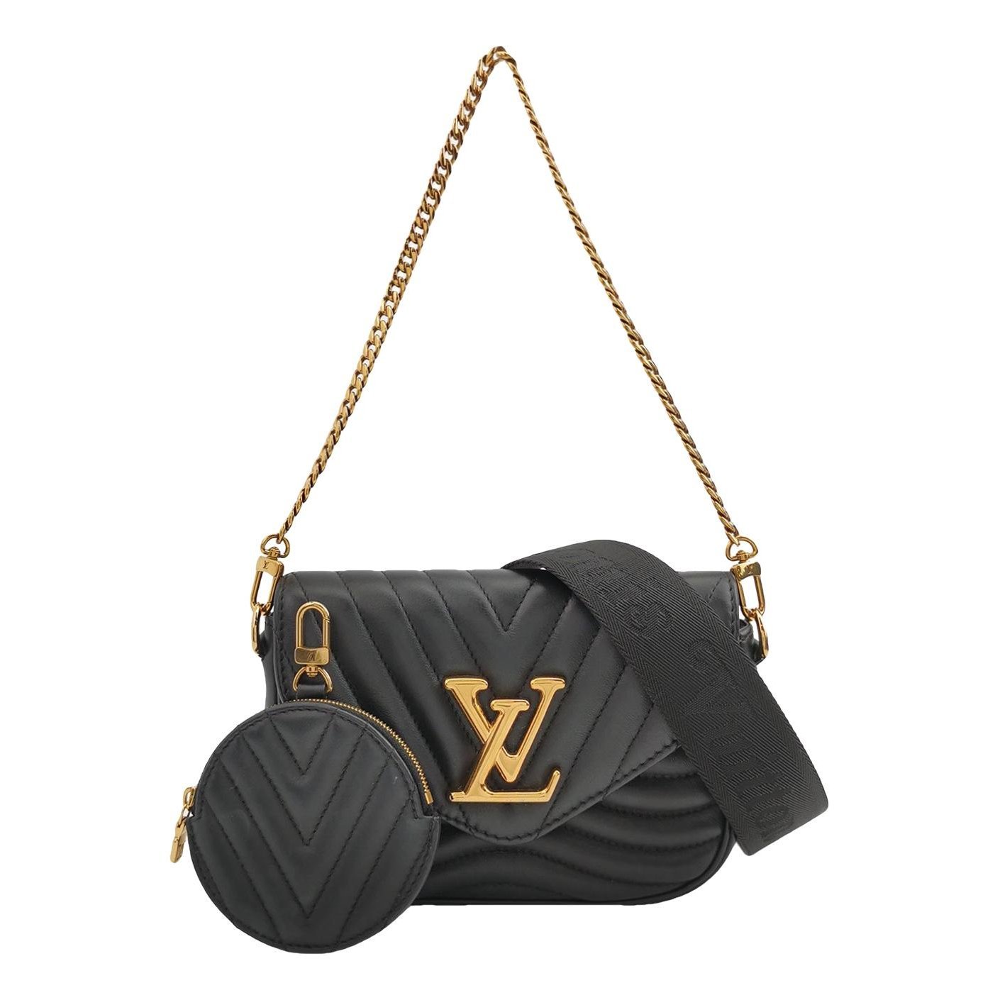 Multi-Pochette New Wave leather handbag