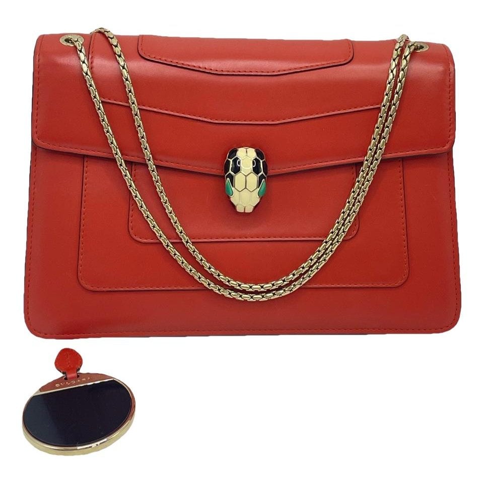 Serpenti leather crossbody bag