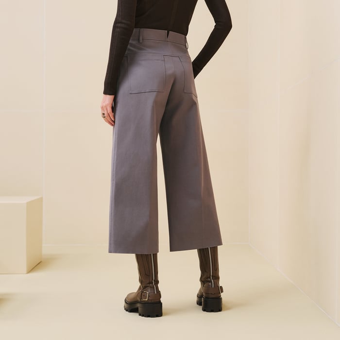 Gris Pierre Cropped Pants