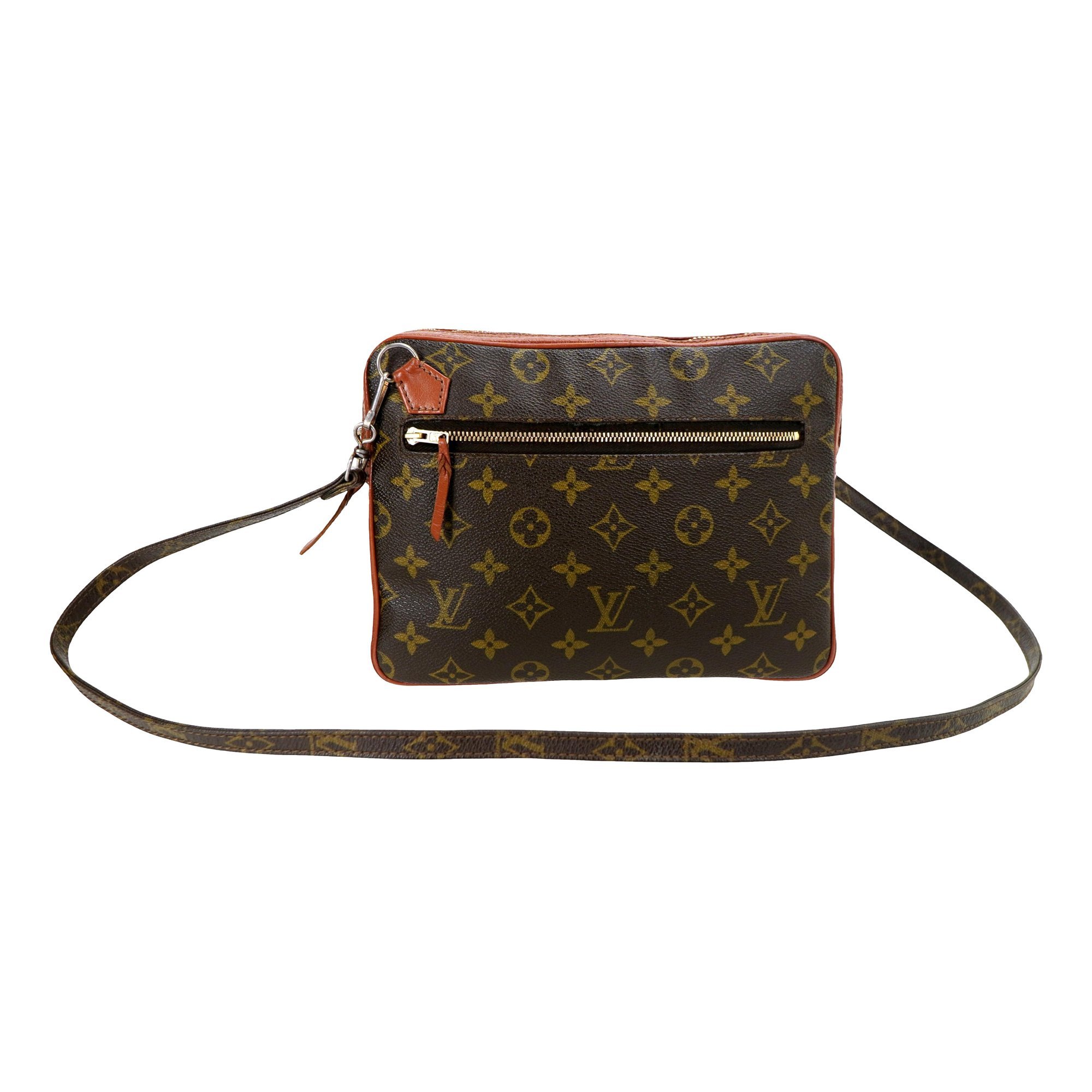 Leather crossbody bag