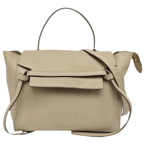 Belt leather handbag