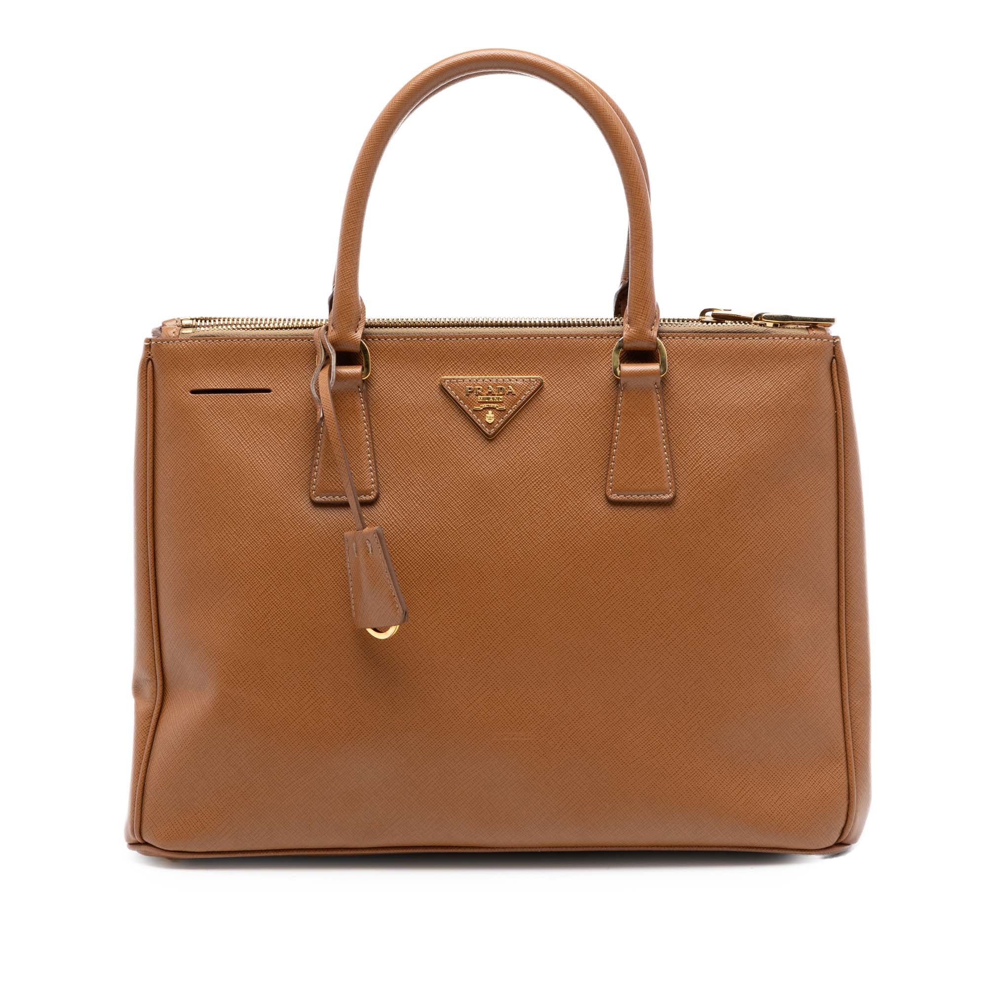 Leather tote