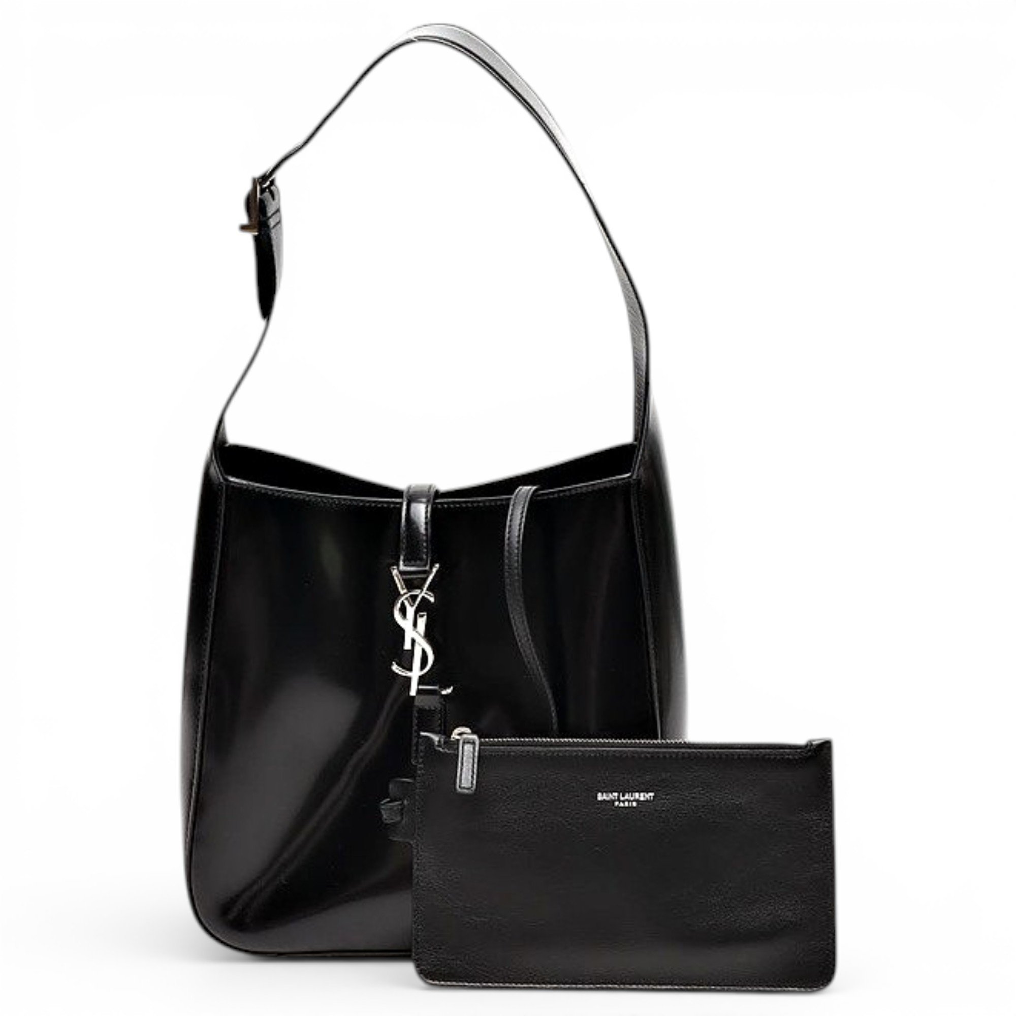 Le 5 à 7 patent leather handbag