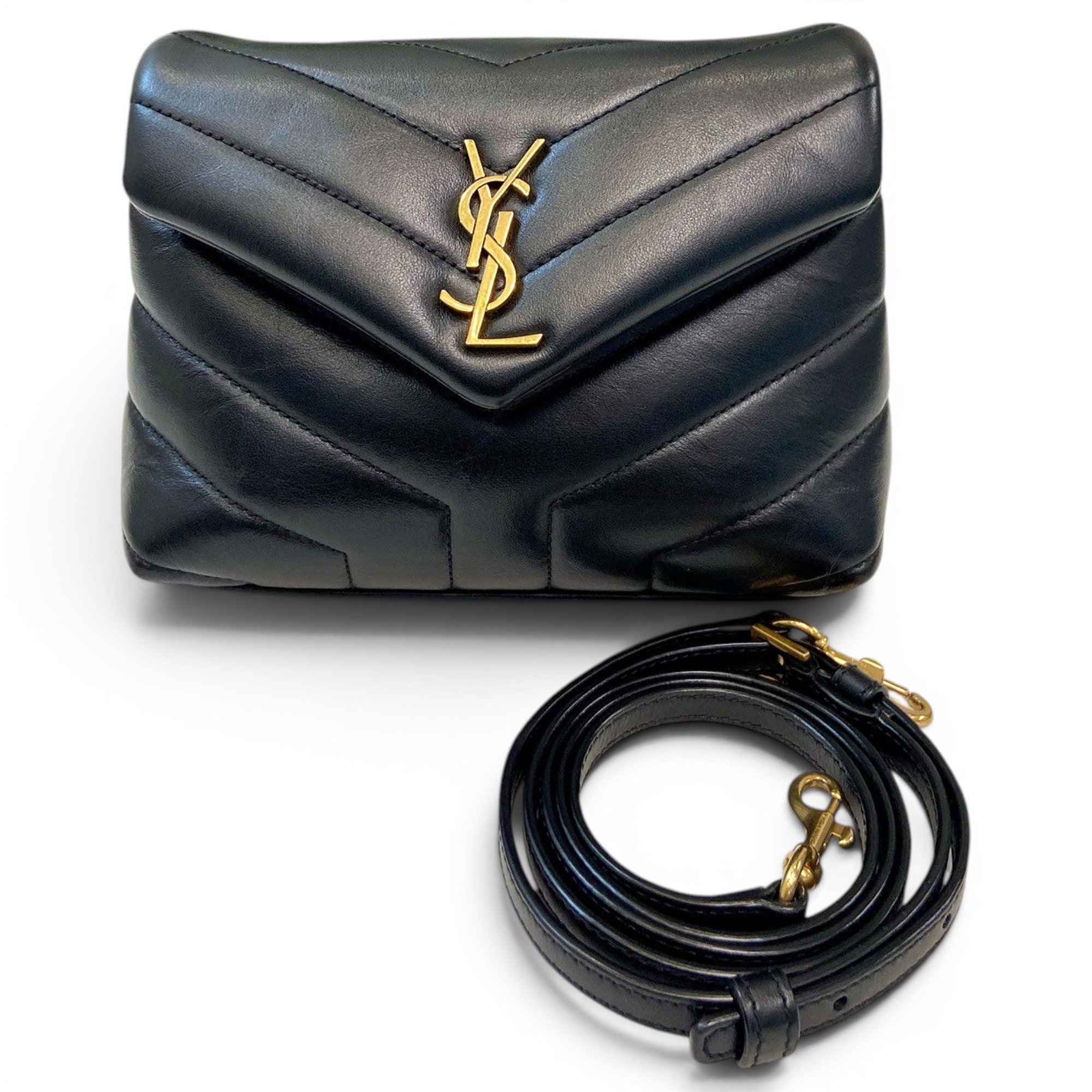 Loulou leather handbag