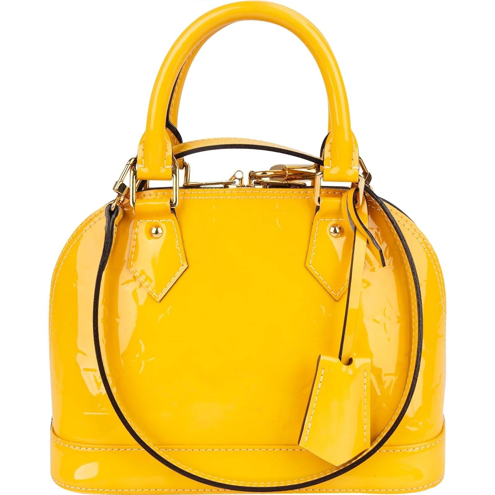 Alma leather handbag