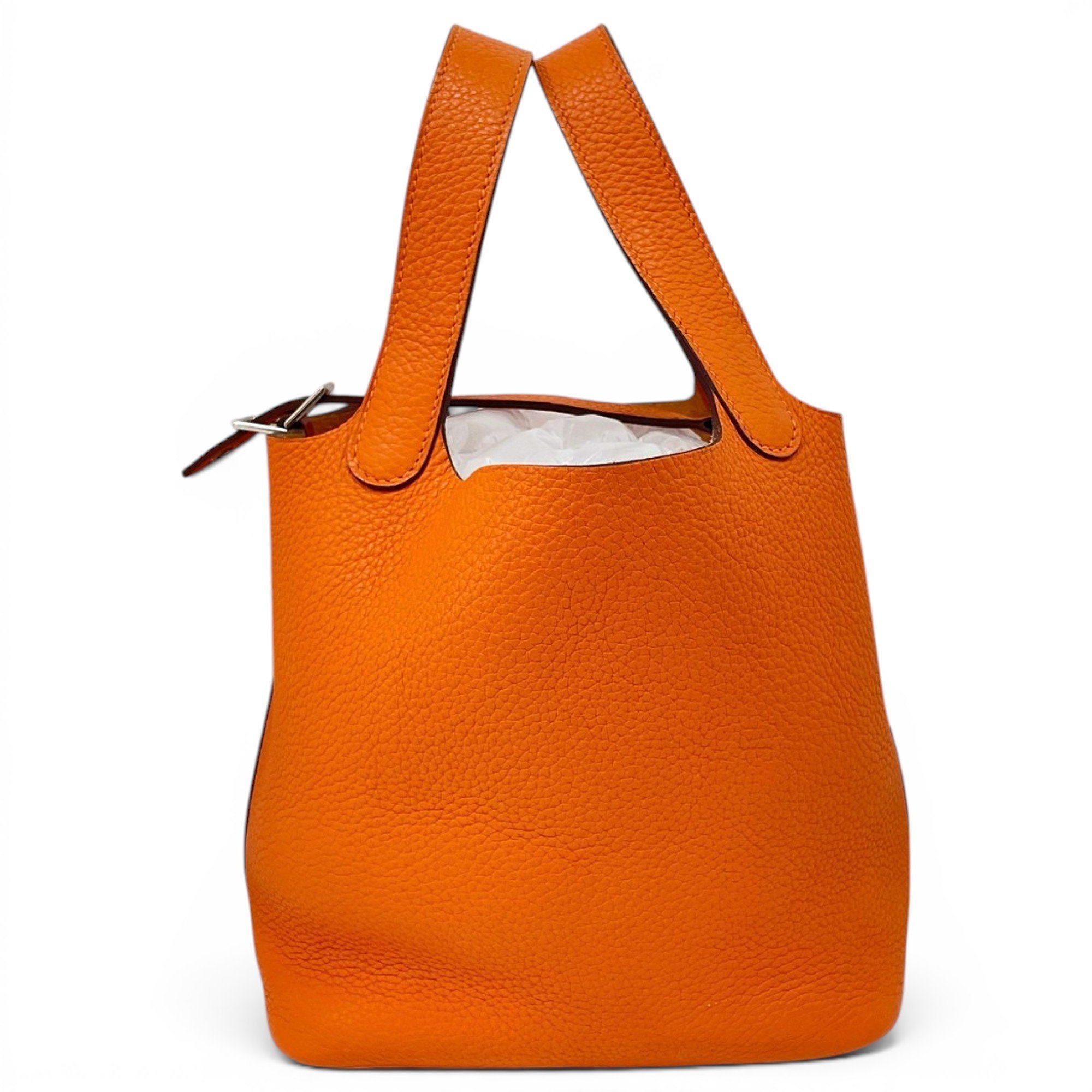 Hermes Picotin Handbag Orange