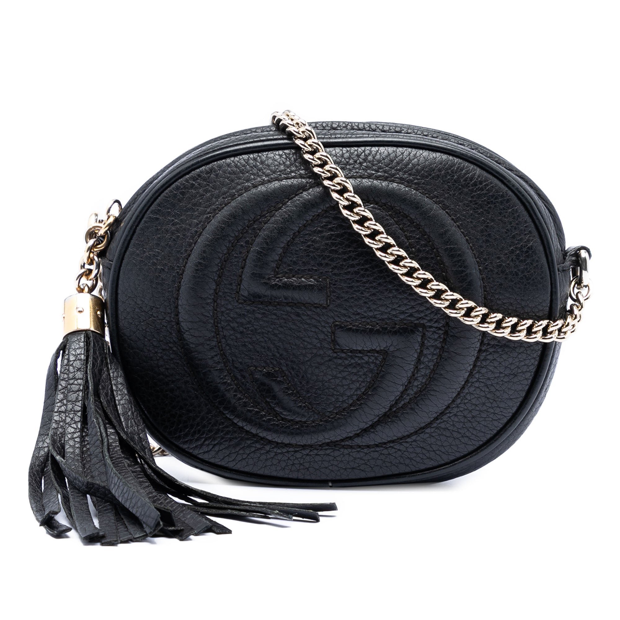 Leather crossbody bag